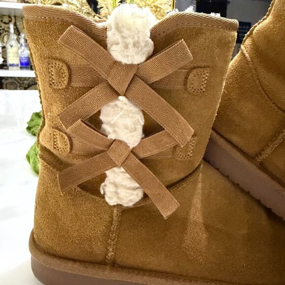 Kookaburra By UGG Chestnut Suede Winter Boots - Picture 3 of 8